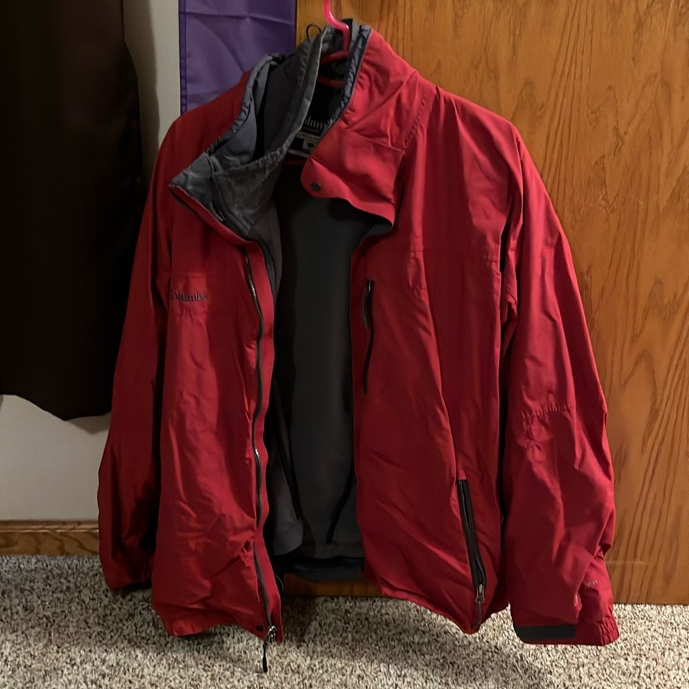 This is a Columbia sportswear winter jacket.